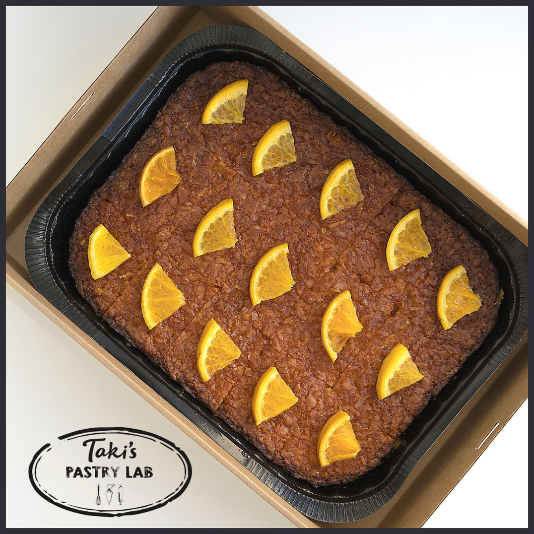 PORTOKALOPITA (Traditional Greek Orange Cake)